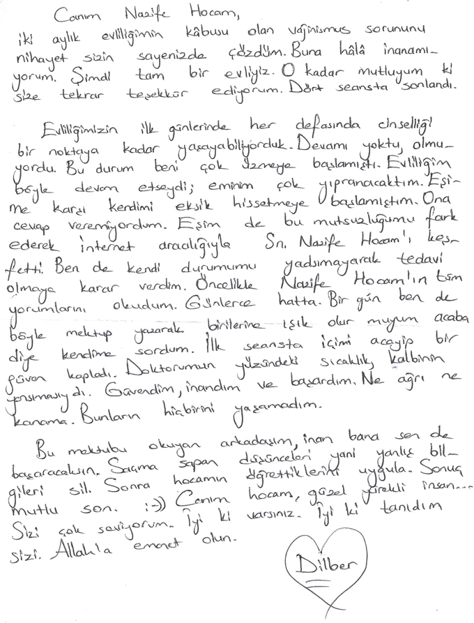 Dilber Vajinismus tedavisi